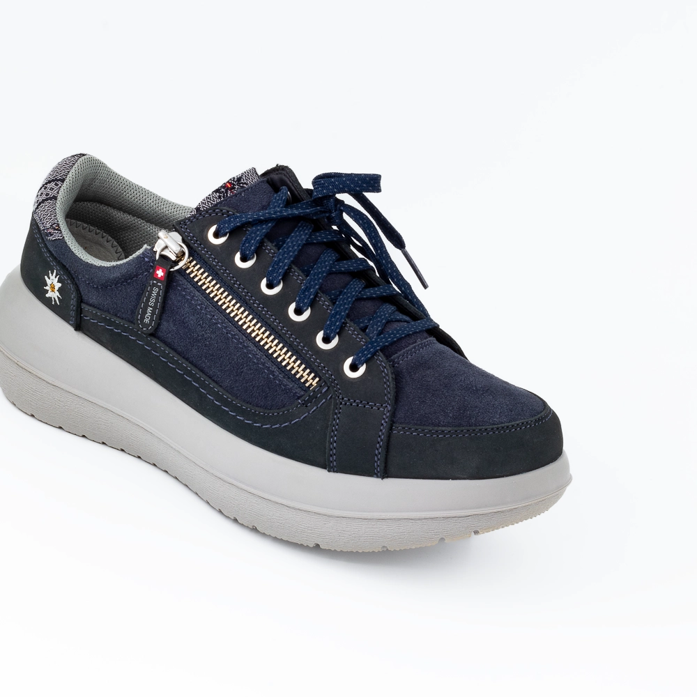 Flims grey-yellow shoe