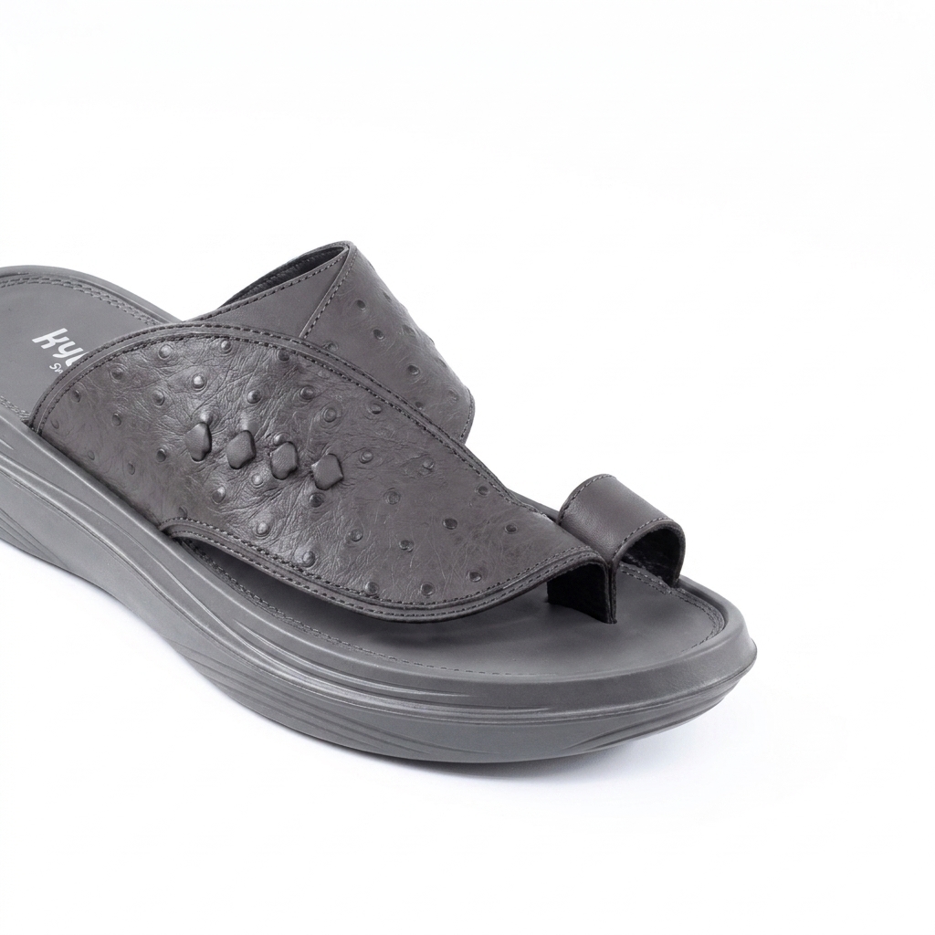 Flims grey-yellow shoe