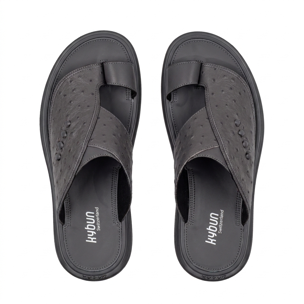 Flims grey-yellow shoe