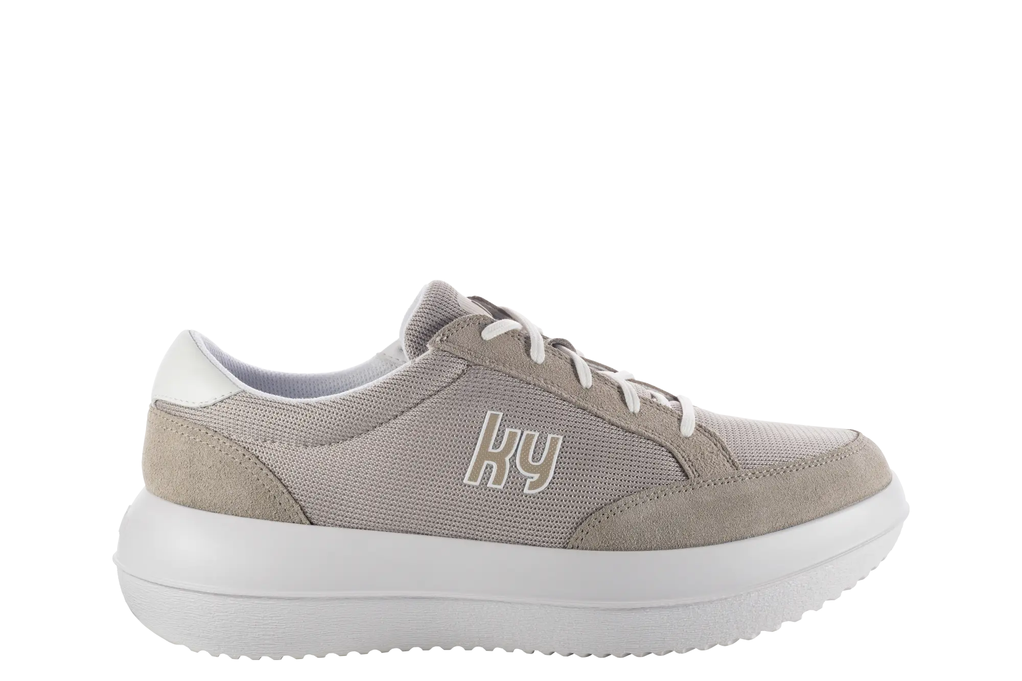 Flims grey-yellow shoe