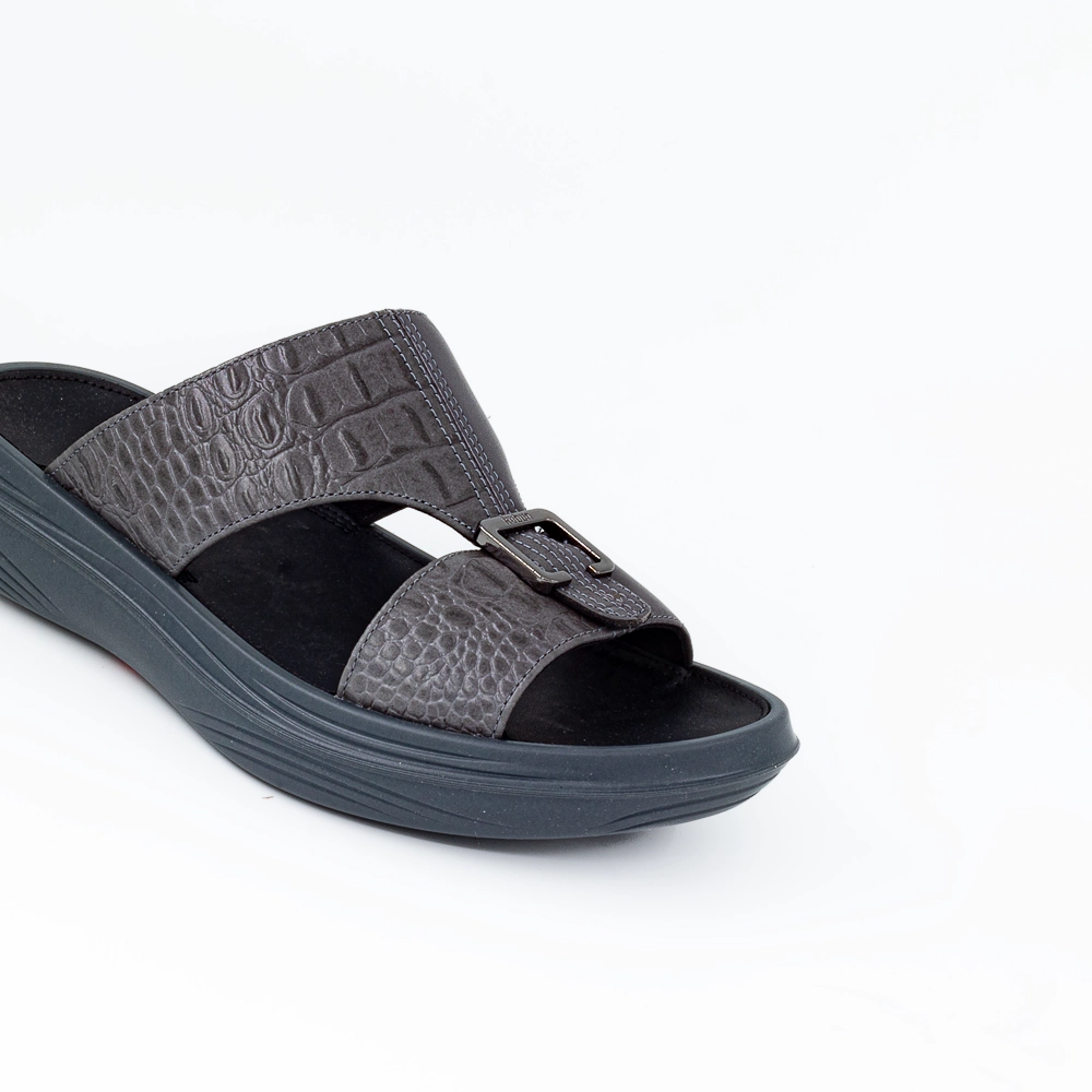 Flims grey-yellow shoe